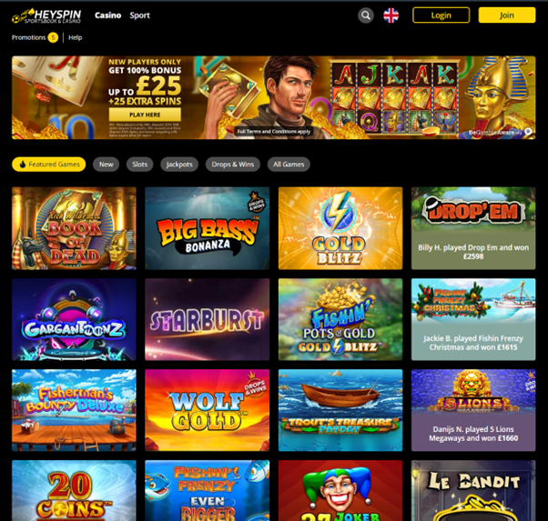 Heyspin Casino